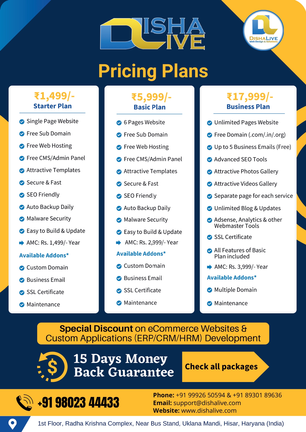 Website Design and Development