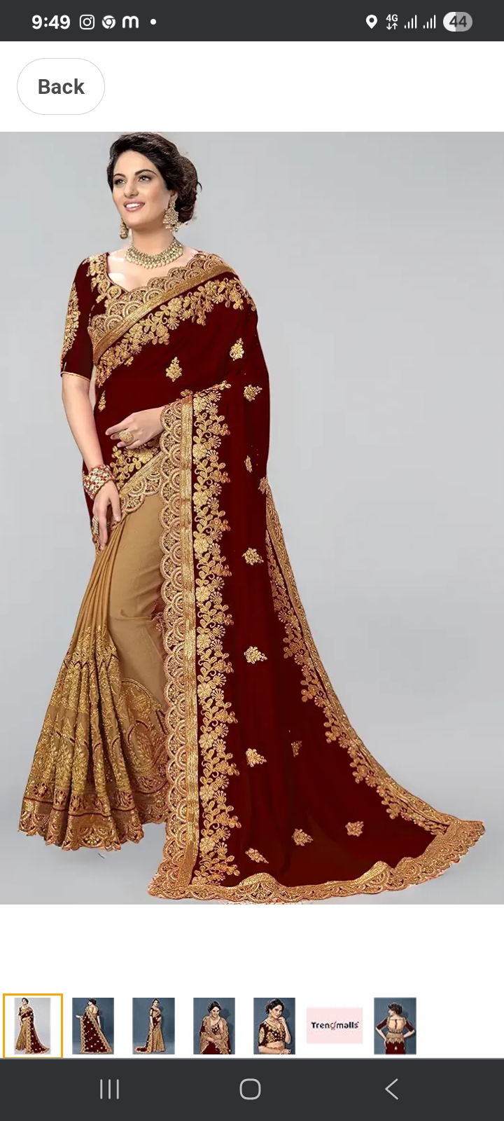 Karwa saree