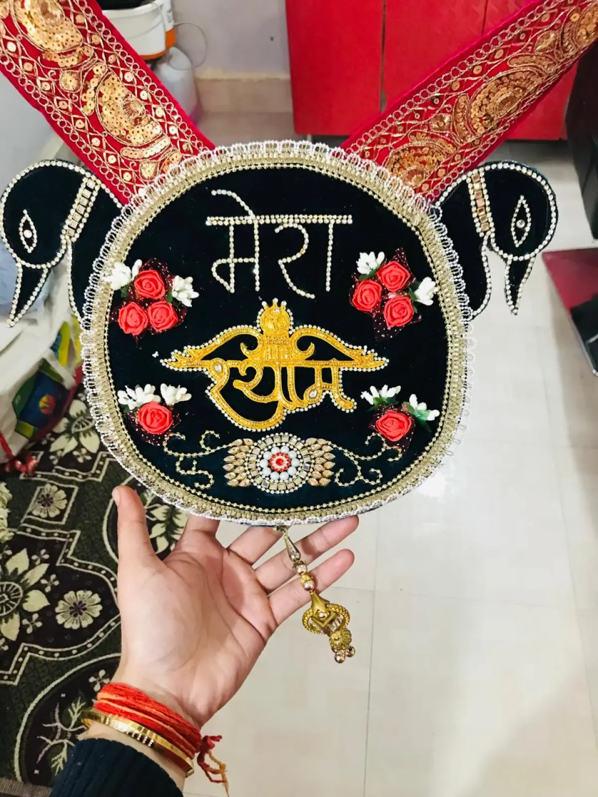 Artisanal Shyam Baba Necklace – Strong & Premium.