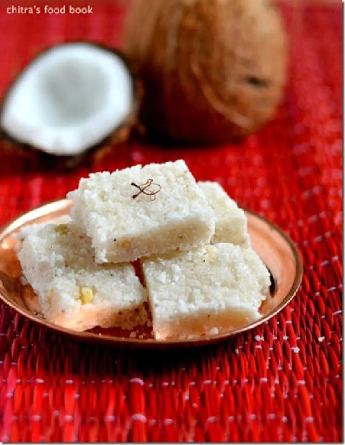 Coconut burfi